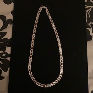 18” Sterling Silver GUCCI Chain
